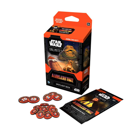 Star Wars Unlimited A Lawless Time Set 7 Spotlight Deck Jabba the Hutt
