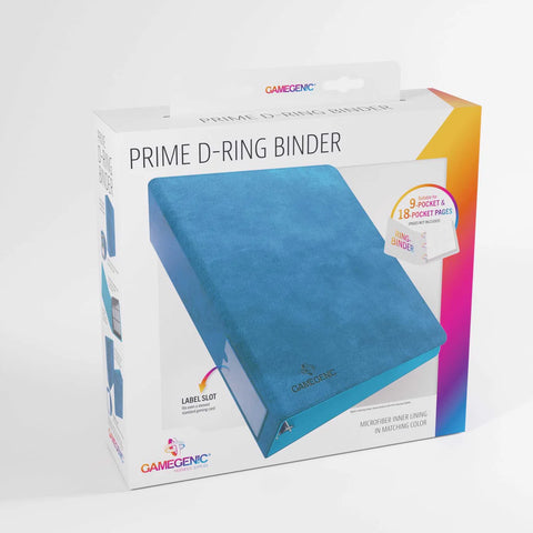 Gamegenic Prime D-Ring-Binder - Blue