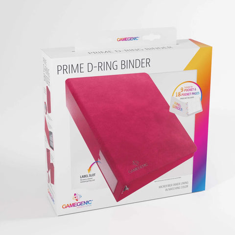 Gamegenic Prime D-Ring-Binder - Red
