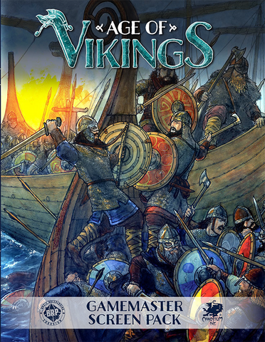 Age of Vikings: Gamemaster Screen Pack + complimentary PDF