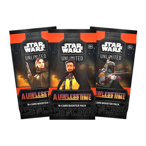 Star Wars: Unlimited A Lawless Time Set 7 SINGLE Booster (release date 13 March)